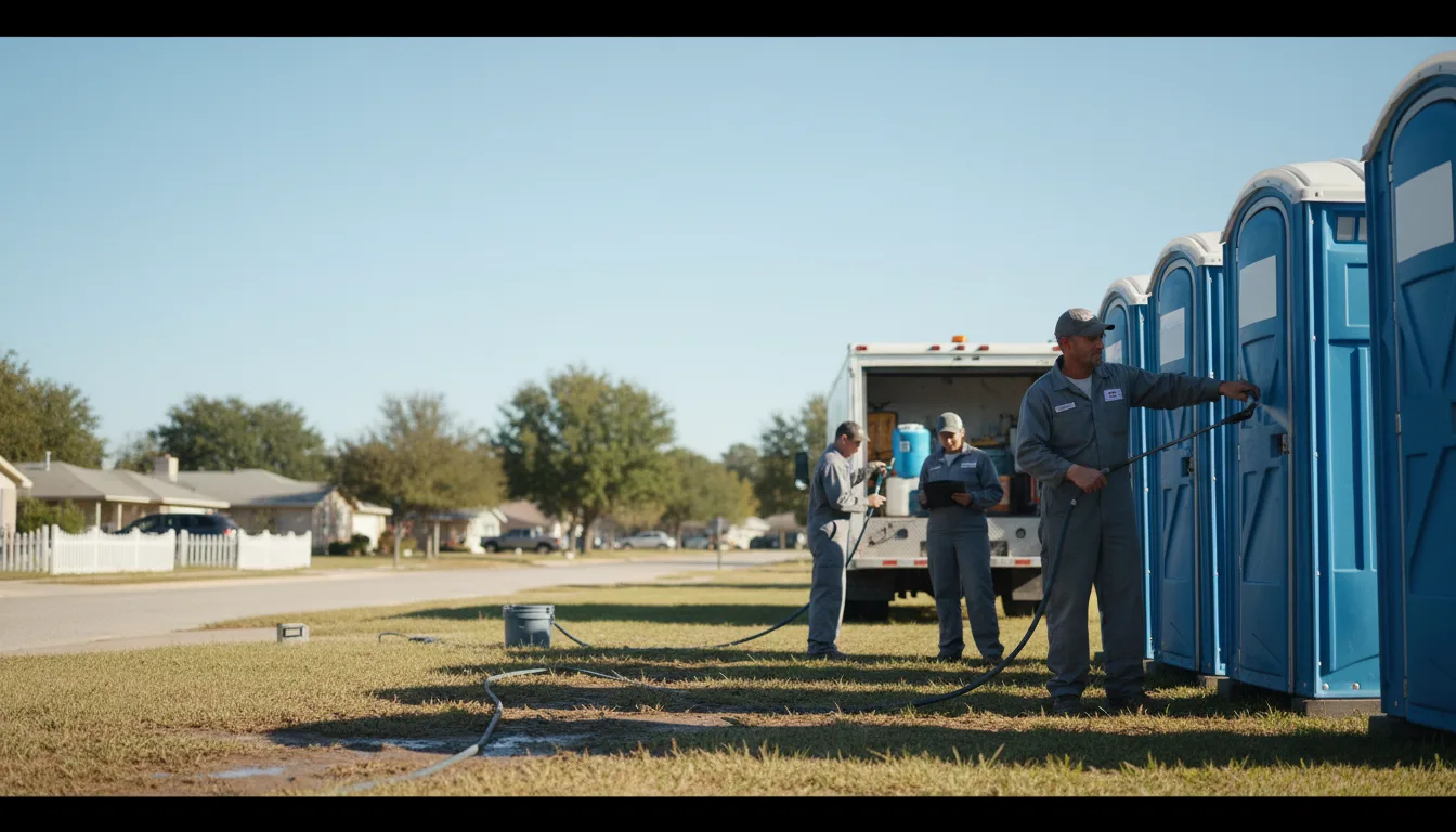 Long-Term Portable Toilet Rental in Henry, SD near me
